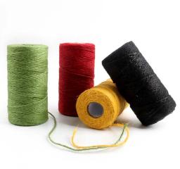 Corda de fio colorida de juta, 100m/rolo, 2mm, artesanato, diy, corda de cor, presente, decoração têxtil para casa - Image 4