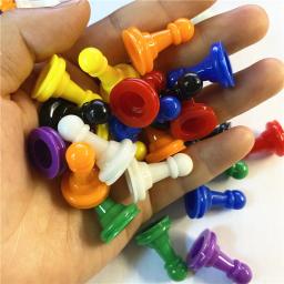 32 peças de peças de tabuleiro de peça para jogos de tabuleiro, componente, marcadores de mesa, artes e artesanato, 8 cores - Image 6