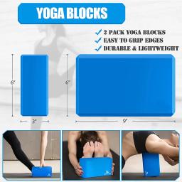 Pilates de fitness yoga blocos bola yoga resistência banda equipamentos ginástica pilates alongamento acessórios exercício bosu bola pelotas - Image 1