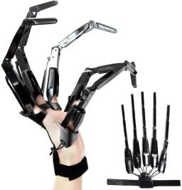 Luvas flexíveis e flexíveis para crianças e adultos, acessórios garra fantasma, modelo de mão, fantasia de festa, engraçado, complicado, 1 par, 1 par - Image 6