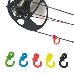 4 pçs/lote Corda de Arco E Flecha Arco Composto Estabilizador String Amortecedor Silenciador Choque Parada Oscilação e Ruído de Instalação Simples - Image 1