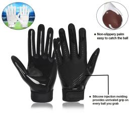 Luvas de treinamento esportivo de futebol alça ajustável design dedo cheio luvas de ciclismo ao ar livre jogo de treinamento pronto luvas de proteção - Image 2