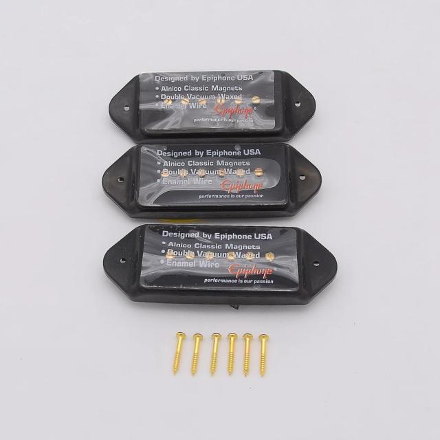 Captadores Alnico P90 Originais Riviera para Guitarra de Jazz - Conjunto Completo