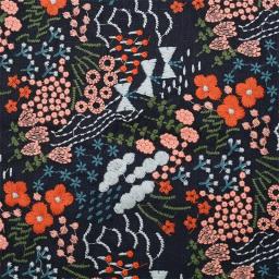 Tecido De Linho De Algodão Bordado Flor, Pano De Costura, Fabricação De Vestidos, Pano De Roupa - Image 6