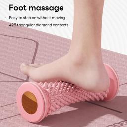 Rolo de massagem muscular de plástico para ioga, dispositivo de treinamento de pés, rolo multifuncional para fáscia de pés, massagem de drenagem de rede muscular - Image 3