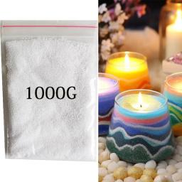 Vela artesanal de areia combustível, material de cera DIY, decoração de casa, fazendo suprimentos, família, presente do festival, 1kg, 500g - Image 1