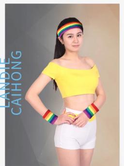 Faixa de cabelo esportiva, elástica, para academia, yoga, bandagem de cabelo, faixa de cabelo, guardas, elástico, banda de suor, homens, mulheres - Image 2