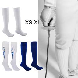 Meias De Esgrima Unisex Meias De Esgrima Para Meias De Esgrima Proteção Para Atlético - Image 1