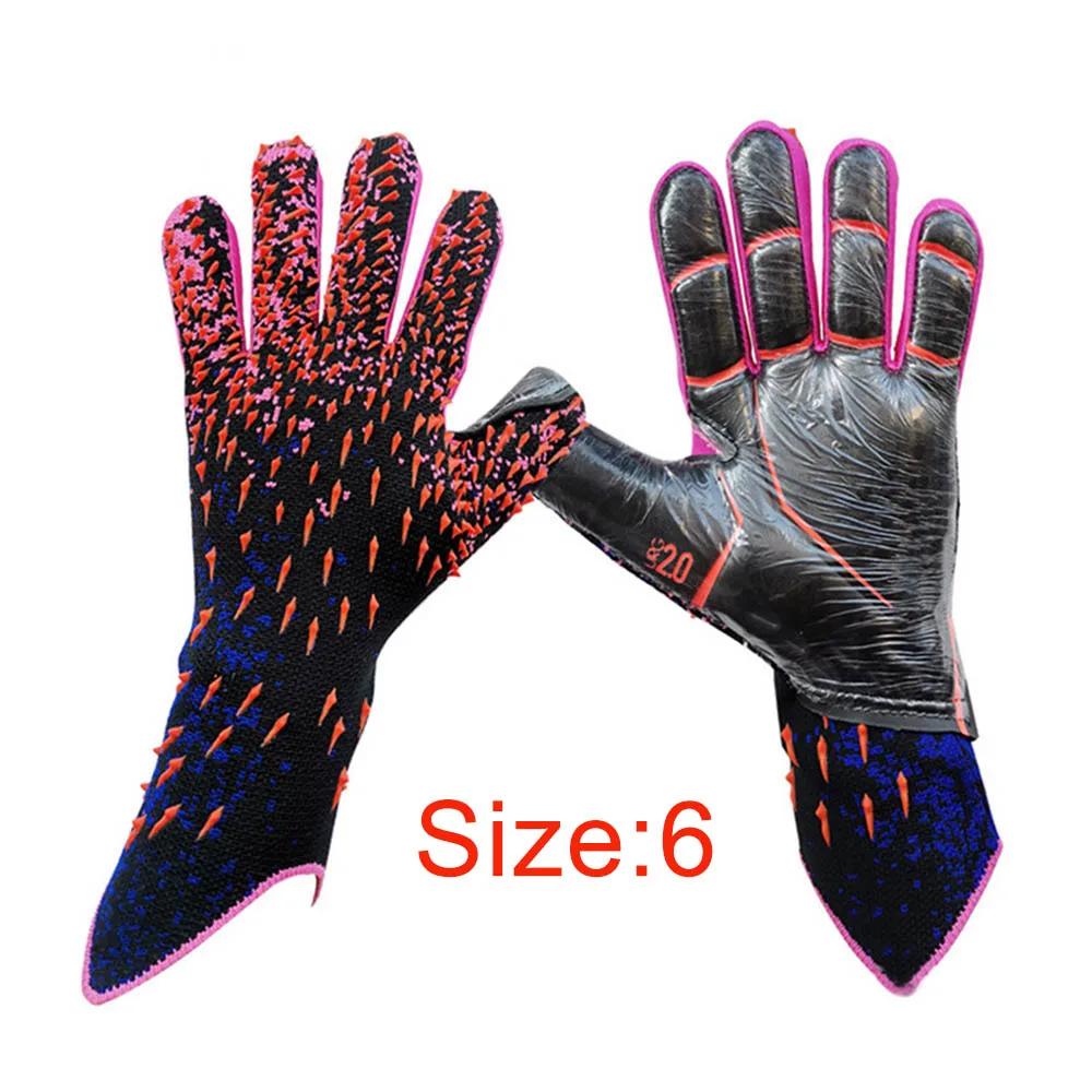 Luvas De Goleiro De Futebol De Látex Espessado, Goleiro Profissional, Futebol, Esportes, Treino, Partida, Adultos, Juventude - Image 1