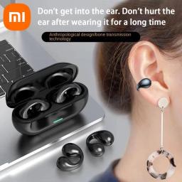Xiaomi earclip sem fio bluetooth 5.3 fones de ouvido esporte ao ar livre fone controle toque para iphone huawei samsung - Image 2