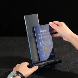 Troféu de cristal personalizado para evento, troféu personalizado, filme e música, logotipo e texto, empresa e reunião anual, vendas e lembrança do evento - Image 5
