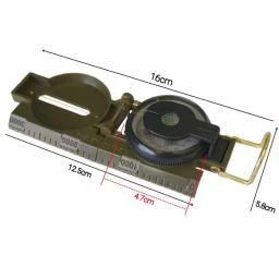 Outdoor Camping portátil Folding Compass, Caminhadas Sobrevivência, Trip Precision, Navegação Expedition Ferramenta, Verde, 2023, Novo - Image 6