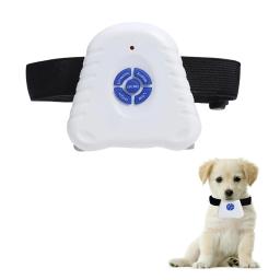 Dispositivo de treinamento ultrassônico para cães, botão automático, portátil coleira anti casca, pet fornecimentos, cachorro, ajustável - Image 4