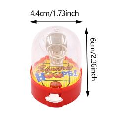 Jogo de mesa para crianças e adultos, dedo de basquete, mini máquina de tiro, party table, jogos esportivos interativos, verão quente, 1pc - Image 5