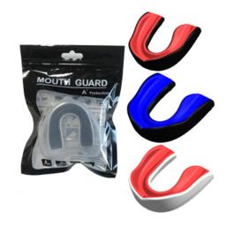 2 pçs profissional muay thai proteção do dente eva boxe bucal esportes dentes chaves caixa taekwondo sanda rugby mma boca guarda - Image 1
