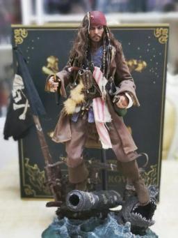 HOTTOYS-Captain Jack Johnny Action Figure Model, Coleção de Hobbies, Piratas das Caraíbas, HT 1/6, DX15, Jack Jack, Espião, 5, Hobbies - Image 2