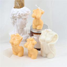 Molde de Silicone Corpo Espelho para Vela Artesanal, Sabonete De Gesso, Resina Epóxi, Decoração De Chocolate, Gelo De Gesso, Molde De Cozimento DIY - Image 2