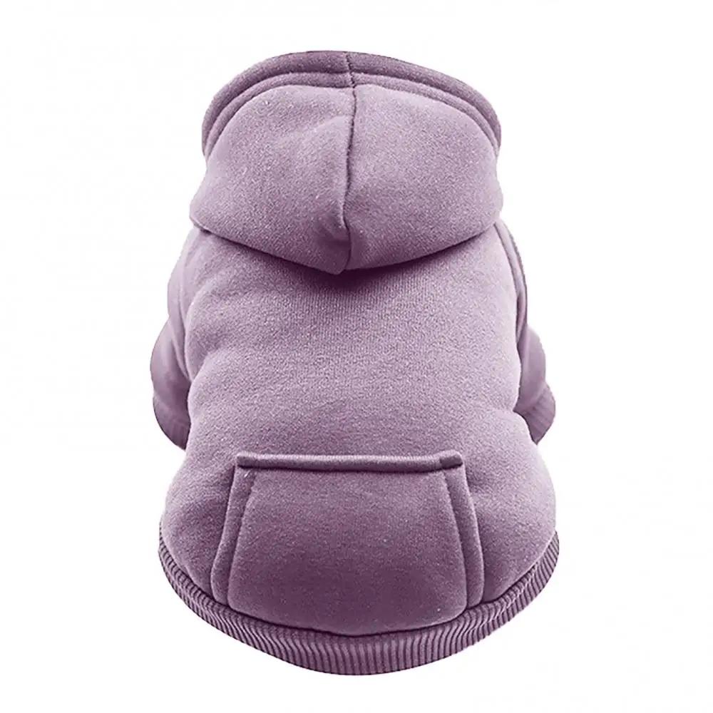 Camisola com capuz com bolsos de duas pernas para pet, camisola para cachorro e gato, roupas para outono e inverno, Pet Shop - Image 1