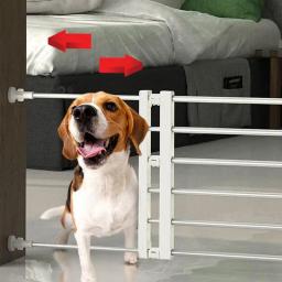 Cerca interna autônoma retrátil para animais de estimação, sem unhas, porta reutilizável doméstica para cães pequenos e médios, suprimentos para filhotes - Image 6