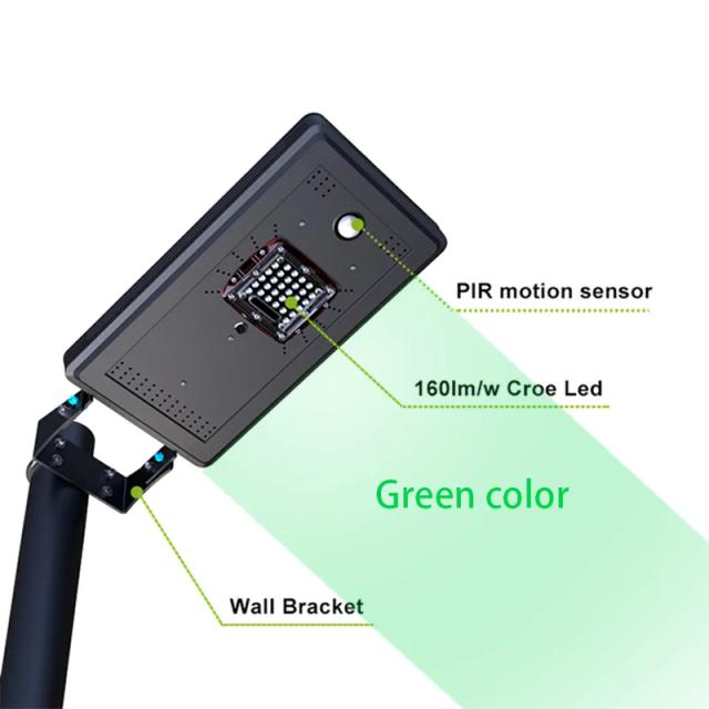 Iluminação Solar LED Acmeshine 2000lm para Caça de Javalis com Sensor de Movimento em Alumínio - Luz para Uso Externo e Alimentadores