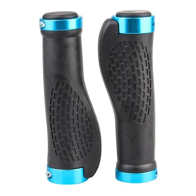 Apertos de Borracha Lock-On para Guidão de Bicicleta MTB em 6 Cores Ergonomicamente Projetadas