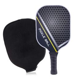 Carbon Fiber Pickleball Racket, Conjunto de 2 Raquetes e 4 Bolas, Exercício Indoor e Outdoor, Alta qualidade - Image 4