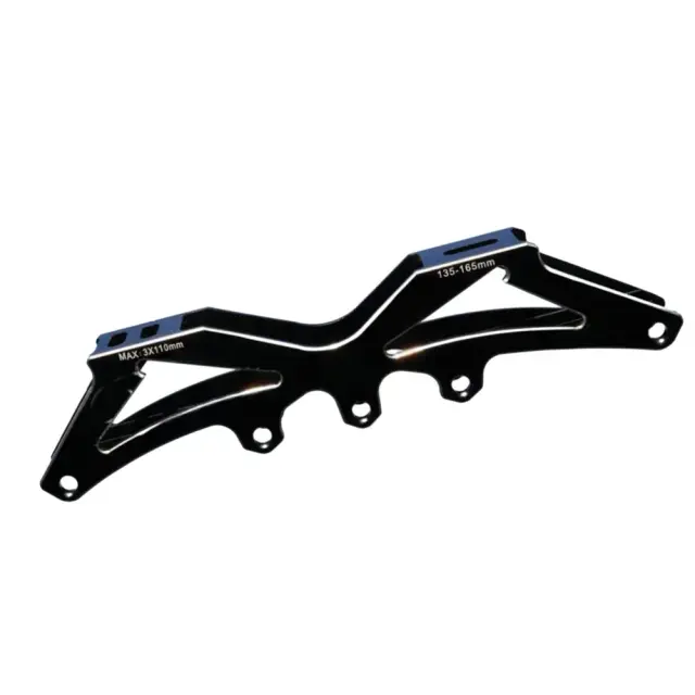 Suporte de Roda CNC para Skate: Base de Quadro Leve, Precisa e Anticorrosiva para 3 e 4 Rodas, Ideal para Esportes Radicais.