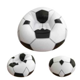 Sofá inflável preguiçoso do PVC, espreguiçadeira impermeável do futebol único, jogos ao ar livre portáteis, dobráveis e mobília do lazer - Image 3
