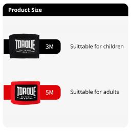 Bandagem De Boxe De Algodão, Muay Thai Wrist Wraps, Combat Protect, Esporte Kickboxing Hand Wrap, Competição de Treinamento, 3m, 5m - Image 2
