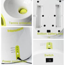 Lançador automático de bola para cachorro, dispositivo de lançamento para animais de estimação, 3/6/9m de seção, emissão com 3 bolas, treinamento para cães - Image 6