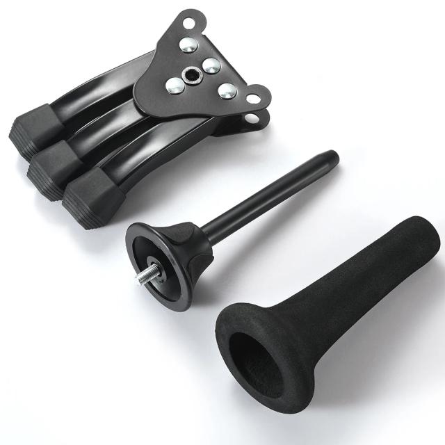 Suporte de Tripé Dobrável Antiderrapante para Instrumentos de Sopro como Clarinete, Trompete, Flauta, Oboé e Saxofone
