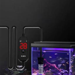 Aquecedor submersível ajustável de aquário Aquecedor de aquário Display digital Controlador de temperatura externo para aquário 20W 25W - Image 6
