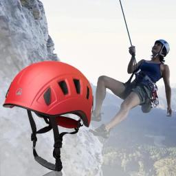 Capacete de escalada no gelo confortável absorção de suor absorção de choque segurança mountain rock escalada capacete para montanhismo - Image 3