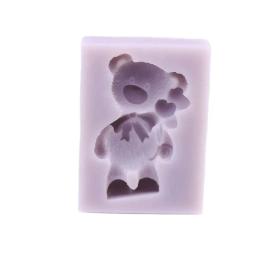 Molde De Silicone Do Urso De Balão, Bolo De Fondant, Chocolate, Cozimento De Doces, Artesanato De Açúcar, Pastelaria, Molde De Cozimento, Aniversário, Ferramentas De Decoração De Casamento - Image 2