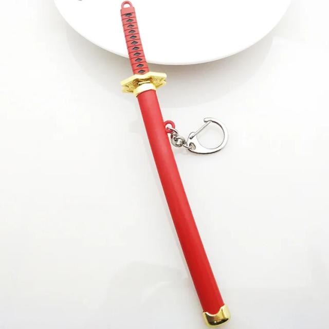 Espada da Dinastia Antiga Chinesa em Miniatura - Arma de Liga, Pingente de Brinquedo para Role Play, Decoração e Presente Infantil, 12cm, 4,5"