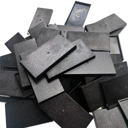 Bases retangulares para miniaturas, perfeitas para Kits de construção modelar, conjunto 30x60mm - Image 1