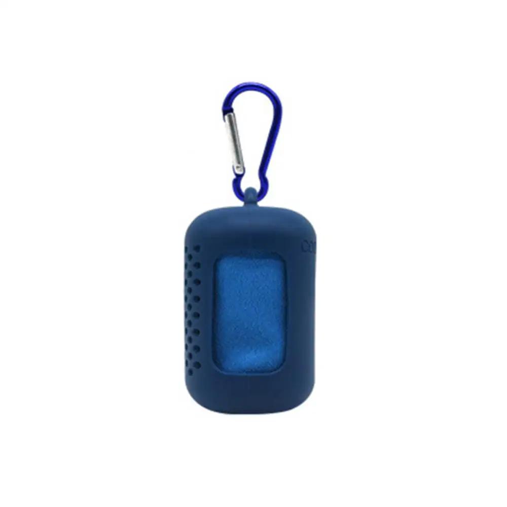Toalha de banho seca rápida portátil de Microfiber, leve, silicone, absorvente, Gym, ciclismo, praia, esportes, refrigerar, chuveiro - Image 1