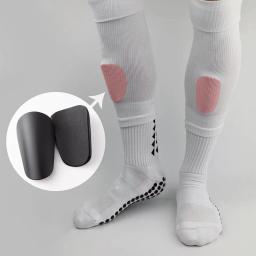 Shock Absorbing Mini Shin Pad, Protetor de Perna, Resistente ao Choque, Leve, Portátil, Treinamento de Futebol, Shank Board, 1 Par - Image 1