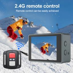 Atualizado subaquática WiFi Ação Camera, Ultra HD, 2 "Touch Screen, 30 M Câmera subaquática, 900mAh Polymer Lithium Battery, 30FPS, 30 MP, 30 MP, 30FPS - Image 3