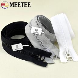 Zíperes de resina duplos deslizantes, fecho longo aberto para jaqueta e barraca de costura, kit de reparo de vestuário, acessórios DIY, 8 #, 60-500cm - Image 4