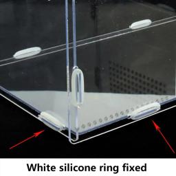 Grande terrário acrílico caixa de répteis durável transparente suprimentos para animais de estimação para animais de sangue frio réptil animal de estimação inseto casa acolhedor - Image 2