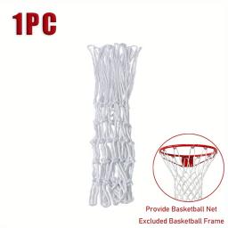 Basquete Rack Net para basquete ao ar livre, rede destacável, 12 loops, resistente, 1 pc, 2pcs - Image 3