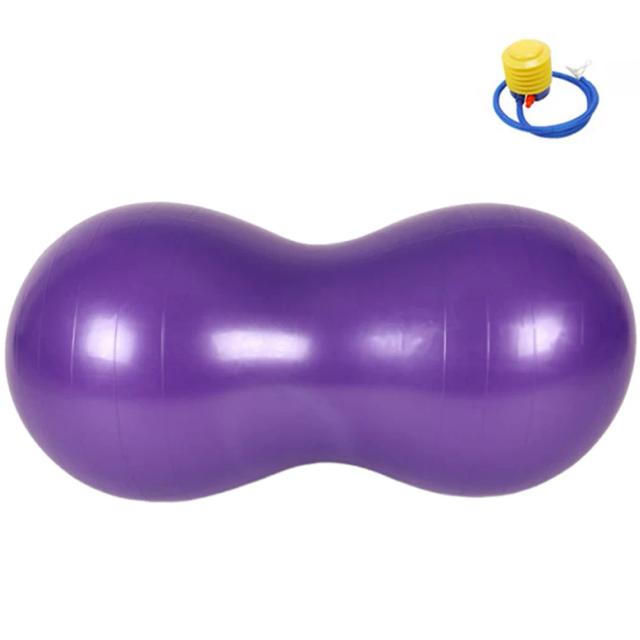 Bola de Amendoim Fitness Anti-Explosão PVC 90cm com Bomba