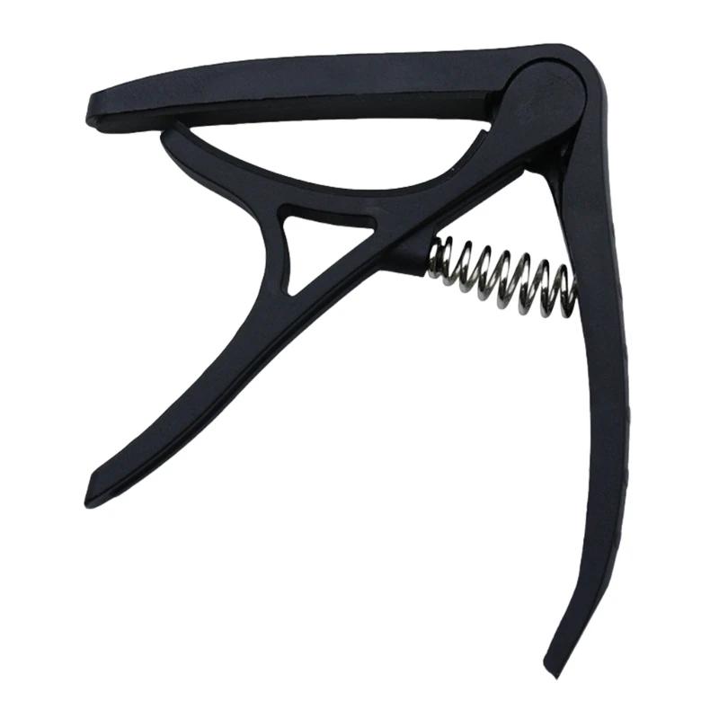 Capo guitarra clássica movimento ajustável, com almofada silicone macio, capo deslizante, 6 cordas, guitarra acústica - Image 1