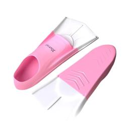 Curto Webbed Pato Pé Mergulho Natação Nadadeiras Nadadeiras Para Adultos E Crianças, Nadadeiras De Formação Profissional, C661 - Image 6