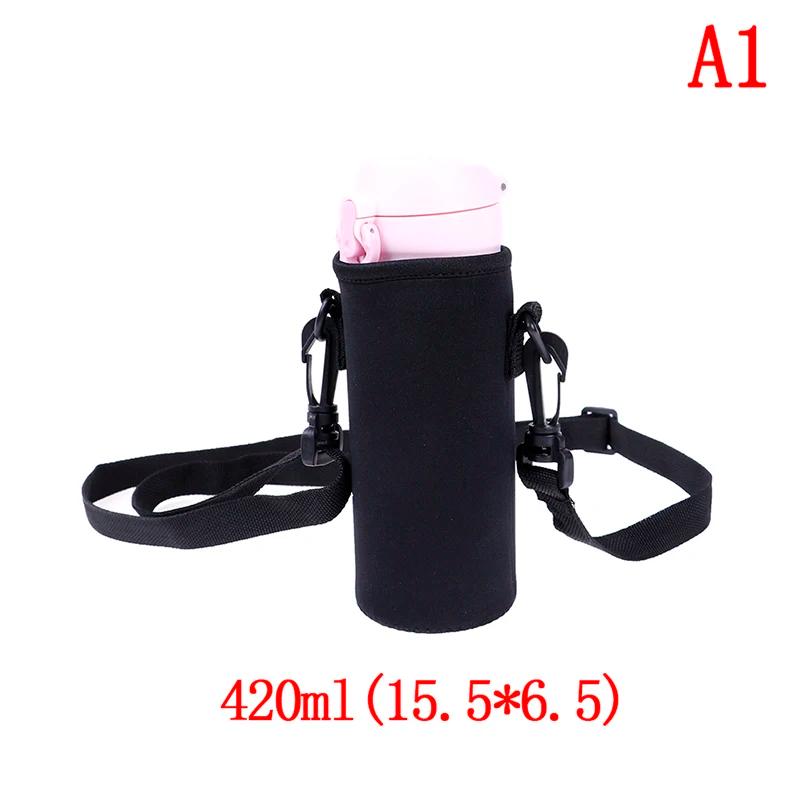 1pc drawstring garrafa de água bolsa de alta capacidade isolado saco térmico ao ar livre viajar acampamento caminhadas sacos de água - Image 1