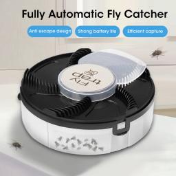Automatic Fly Armadilhas e Pest Catcher, Controle USB, Flytrap removível, Indoor Insect Reject, Silencioso, Casa, Cozinha - Image 2