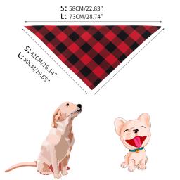 Bandana de triângulo de algodão macio ajustável para animais de estimação, padrão bonito, chihuahua lenço, cachecol de cachorro, toalha de saliva - Image 6