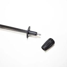 Bastões de caminhada de carbono com padrão de peixe, bastões de viagem, ultraleves, dobráveis, portáteis, 5 seções, 100% completos - Image 5