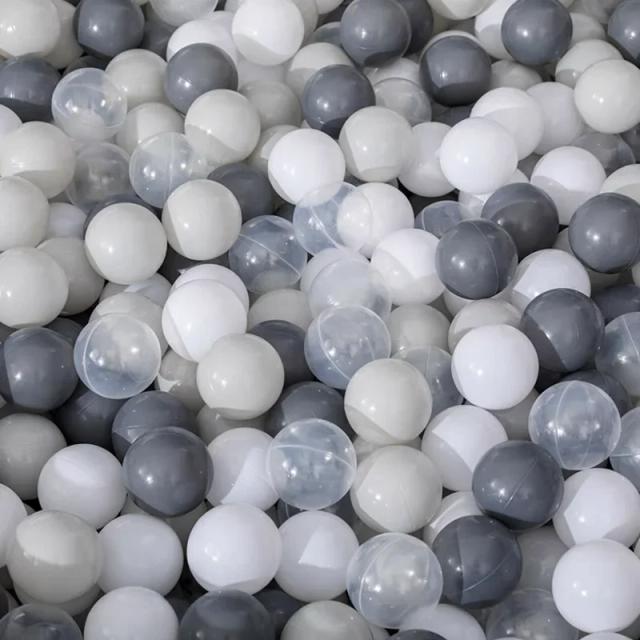 50 Pçs Bolas de Plástico Coloridas para Piscina e Brinquedo Infantil